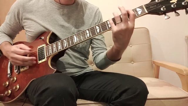 RIOT - Rolling Thunder (Guitar Cover) YAMAHA SG800 смотреть онлайн