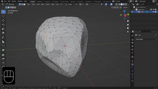 STYLIZED ROCKS In Blender 3D | 1min Tutorial смотреть онлайн