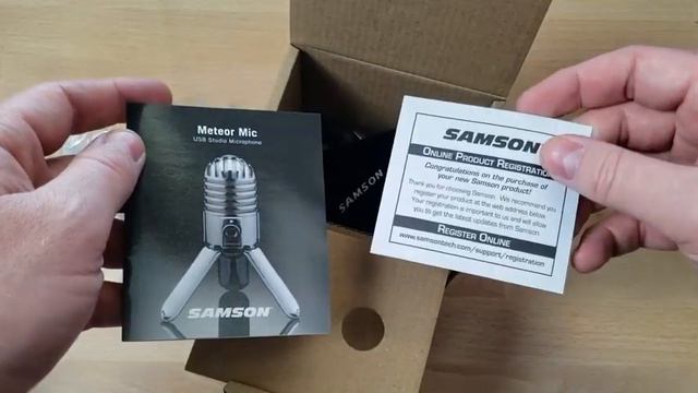 Samson Meteor Mic USB Studio Microphone (Titanium Black) смотреть онлайн