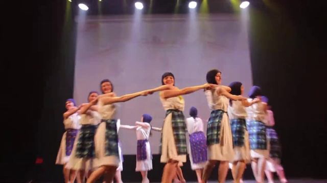 "Кострома" - народный стилизованный танец, ЯрГУ @ Ярославская Студенческая Весна 2015 смотреть онлайн