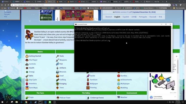 Python 期末project Stardew Valley wiki смотреть онлайн