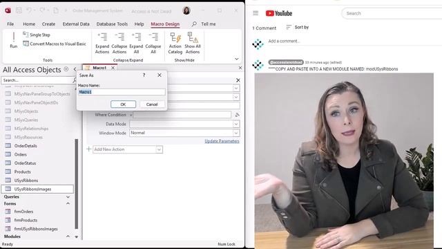 How to Customize Microsoft Access Ribbon смотреть онлайн