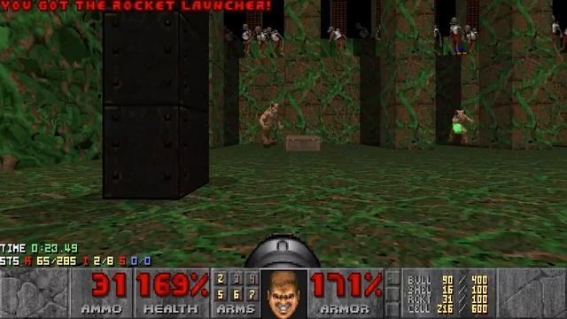 Italo Doom - MAP01: Slice Me Nice (Blind Ultra-Violence 100%) смотреть онлайн