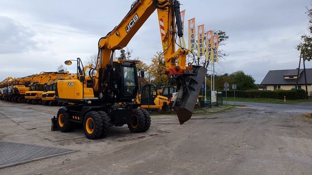 JCB JS175W 2020r 9532 tel. +48 575 316 333 wheeled excavator koparka kołowa смотреть онлайн