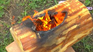 ОГНЕННАЯ мебель для САДА и БАНИ своими руками