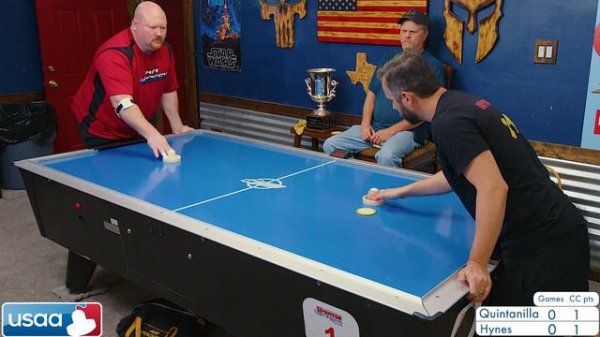 Professional Air Hockey players - Round 1 - 2022 Carter Cup - Team Air Hockey World Championship