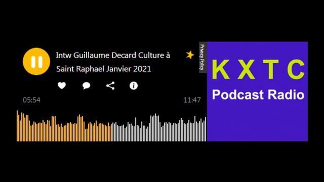 Culture à Saint Raphael Janvier 2021 - Interview Guillaume Decard - 720p смотреть онлайн