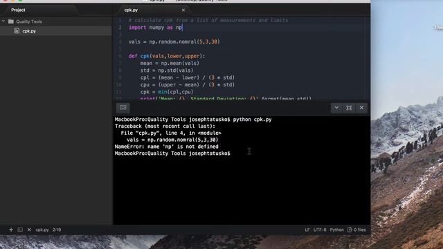 Quality Tools: Cpk смотреть онлайн