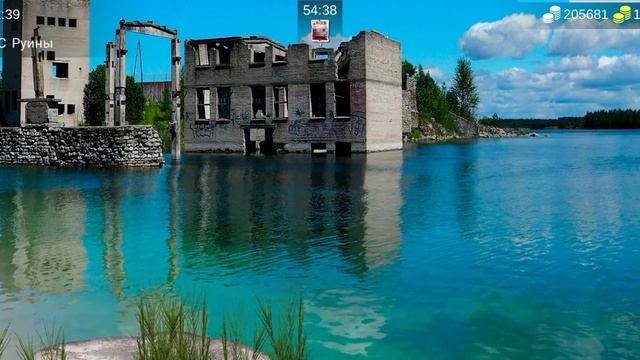 ловим трофейного глазорвача?в игре My Fishing World смотреть онлайн