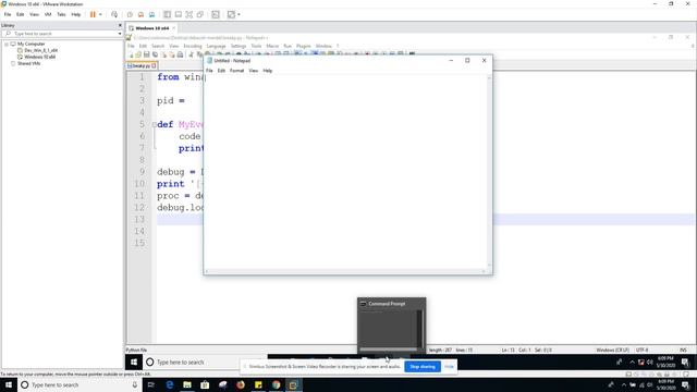 Python Winappdbg Tutorial for Reverse Engineers 4 of 20: Handling Debug Events смотреть онлайн