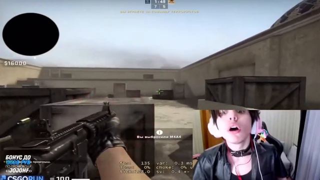 ЖОЖО и АРИНЯН играют 1 на 1 в CS:GO / S1mple ревнует Ahrinyan смотреть онлайн