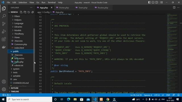 codeigniter 4 Tutorial for Beginners :- Remove Public and Index.php (Part-7)Version:4.2.1 смотреть онлайн