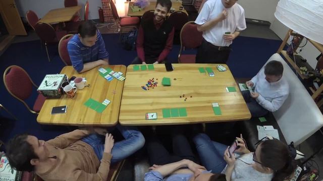Таймплапс настольной игры «Эволюция» смотреть онлайн