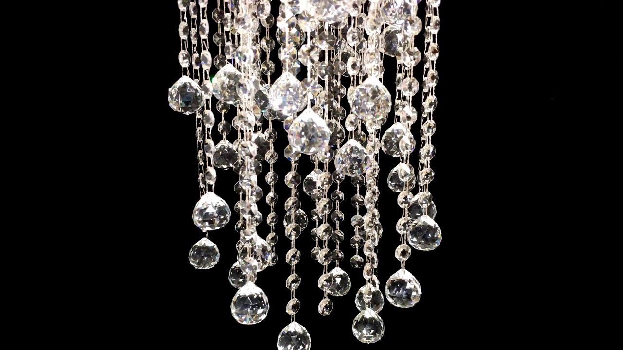 Хрустальная люстра "Зима Kalibri" смотреть онлайн