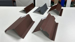 Основные виды ветровых планок для металлочерепицы, профнастила и мягкой кровли.