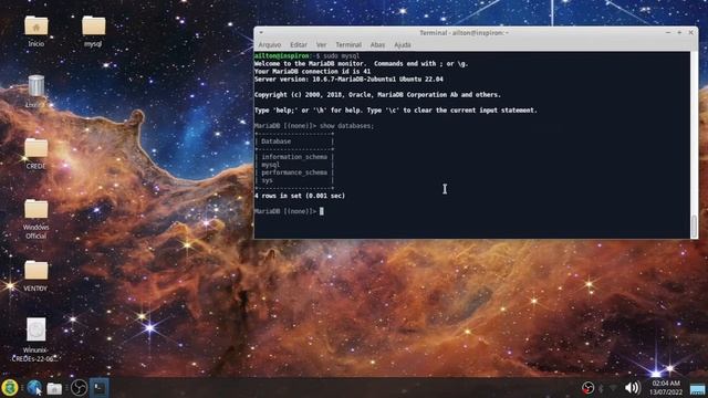 Instalando MariaDB e o phpMyAdmin no Linux Ubuntu смотреть онлайн