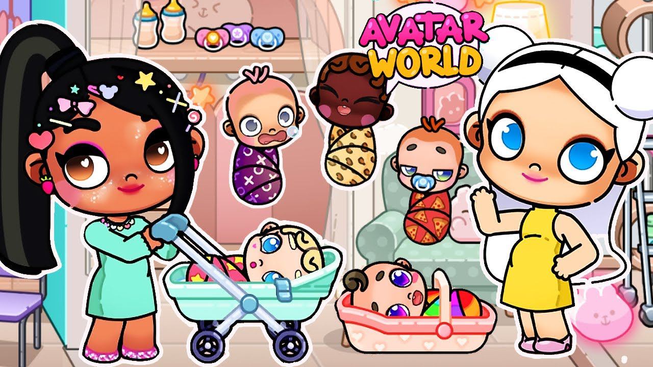 ОБНОВЛЕНИЕ - МЛАДЕНЦЫ УЖЕ в AVATAR WORLD - СЕКРЕТЫ ! смотреть онлайн