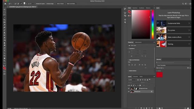 (PART 1 of 2) One Minute PHOTOSHOP Series ~ How to Remove a Background (EASY) смотреть онлайн