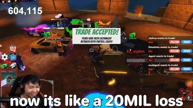 THE MOST INSANE! TRADE EVER IN (Roblox Jailbreak) смотреть онлайн