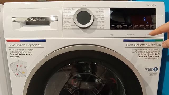 BOSCH WGA142X MODELLER TUŞ VE BITIŞ SINYALI AÇMA KAPAMA смотреть онлайн