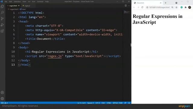 JavaScript Full Course 2022 | JavaScript Tutorial For Beginners | JavaScript Developer | Simplilear смотреть онлайн