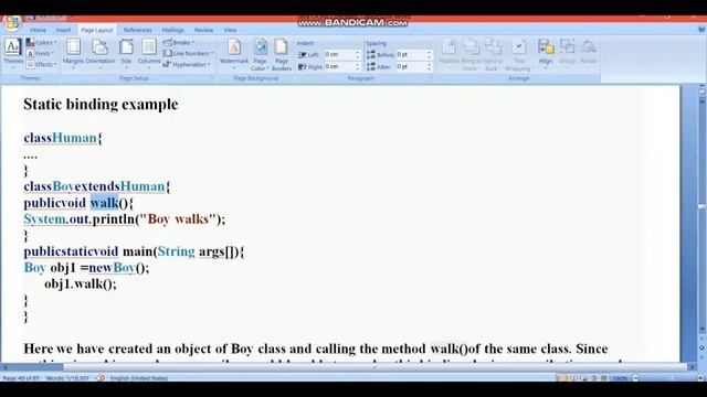 Binding concept in JAVA -java tutorial-19 смотреть онлайн
