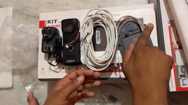 DAHUA VIDEO DOOR PHONE / VIDEO INTERCOM UNBOXING AND INSTALLATION