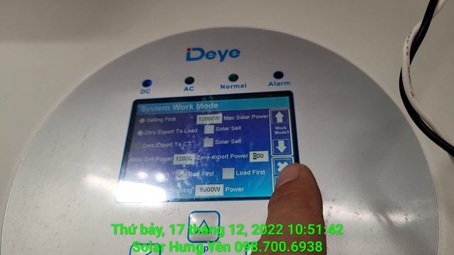 Biến Tần Hybrid DEYE SUN12K-SG04LP3-EU Đấu Nối Và Cài Đặt Ban Đầu смотреть онлайн