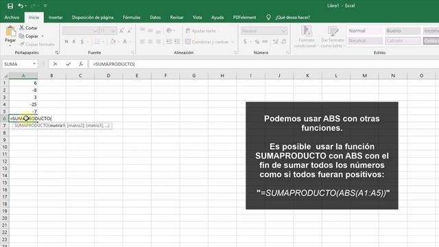0️⃣ VALOR ABSOLUTO Excel 2016 Excel 2019 смотреть онлайн