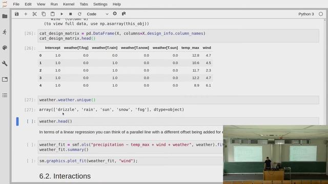 Scientific Programming in Python 2019 - Lecture 12.2: Statistical Modeling смотреть онлайн