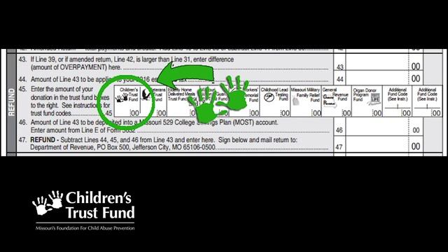 Missouri Children's Trust Fund Tax Check-off Program смотреть онлайн