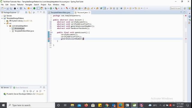 Template Design Pattern | Template Method Pattern смотреть онлайн