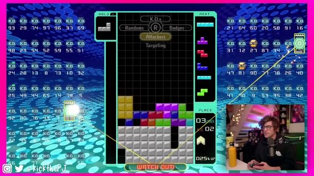 I BEAT TETRIS 99!!!! (with bonus dance party) смотреть онлайн