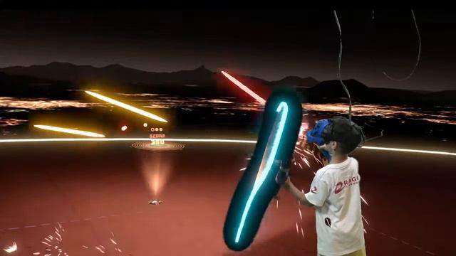 Space Pirate Trainer - Mixed reality setup смотреть онлайн