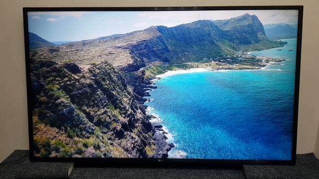 Телевизор 55" LG 55UK6200PLA с дефектом смотреть онлайн