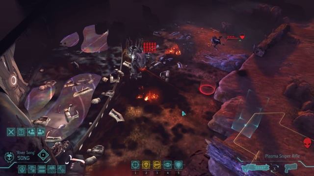 XCOM Enemy Unknown Blaster Launcher and Sectopod artillery смотреть онлайн
