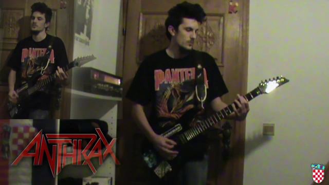 Anthrax - I Am The Law Rhythm Guitar Cover смотреть онлайн