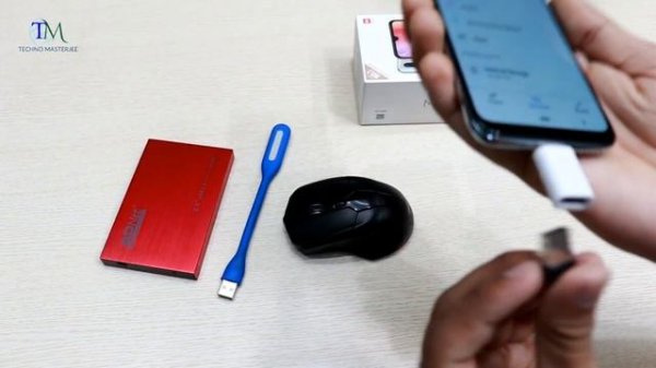 Xiaomi Mi A3 OTG Test || Hard disk Test Support or Not??