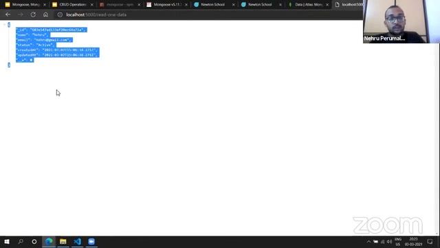 Introduction to Node.js | CRUD Operations using Mongoose - 2 смотреть онлайн