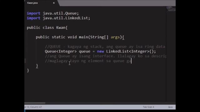 Queue - Data Structure and Algorithm in Java - Tagalog смотреть онлайн