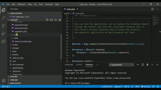 Understanding Directory Structure of Laravel | File Structure | Laravel Basics #laravel смотреть онлайн