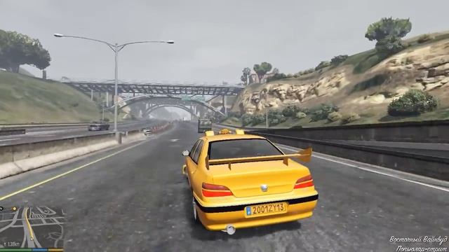 GTA 5 Пежо 406 Такси №1 смотреть онлайн