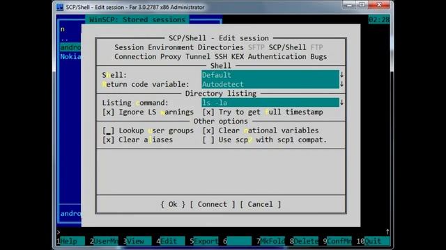 Ошибки SCP SFTP SSH смотреть онлайн