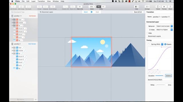 Parallax effect using Flinto and Sketch 3 смотреть онлайн