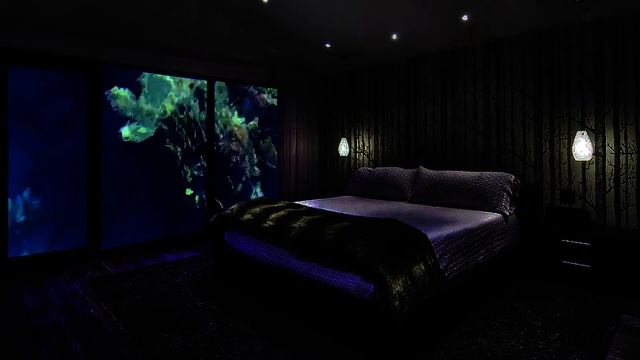 ?✔Крепко спать на подводной даче под шум океана. Медитация для здоровья. смотреть онлайн