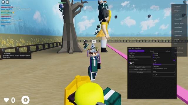 ROBLOX ?OP GOD MODE AND WALKSPEED SCRIPT? FISH GAME SCRIPT смотреть онлайн