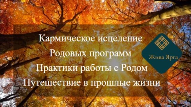 Кармическое исцеление рода #6 Практики работы с Родом и Родовыми программами смотреть онлайн