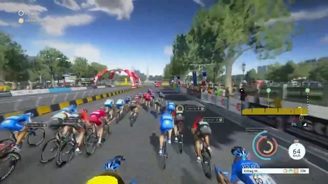 Tour de France 2017: Gameplay Champs Elysees смотреть онлайн