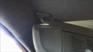 How To Remove The Sun Visor In A Honda Civic-8th Gen (2006-2011)