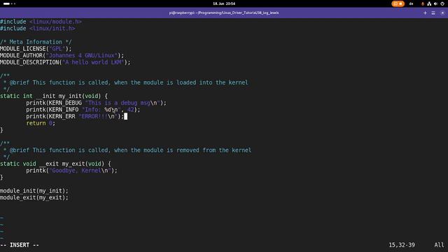 Let's code a Linux Driver - 38_ Kernel log levels смотреть онлайн